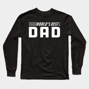 Dad - World's Best Dad Long Sleeve T-Shirt